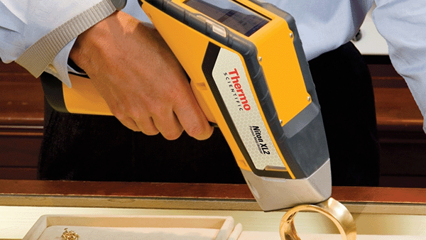 XRF gold testing